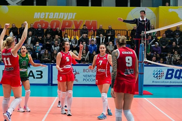 Вторая победа подряд: «Уралочка-НТМК» обыграла «Заречье-Одинцово»