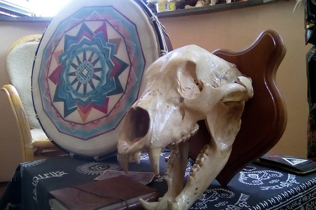 Колдун-вудуист Антон Симаков провел обряд на привлечение удачи в Екатеринбург