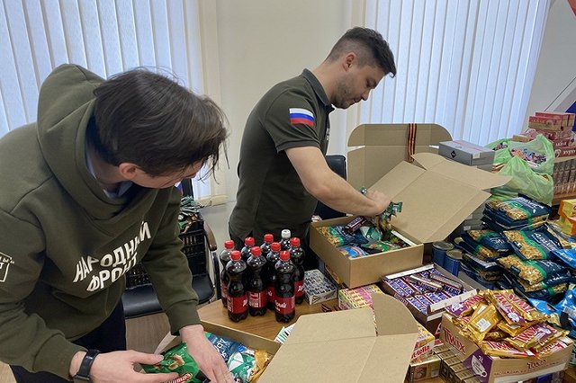Свердловский ОНФ доставит к 9 мая на передовую подарки для бойцов СВО
