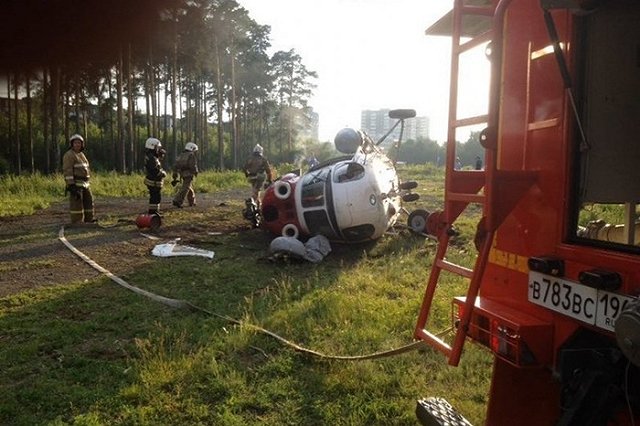 По факту крушения Ми-2 на территории ОКБ № 1 возбуждено уголовное дело