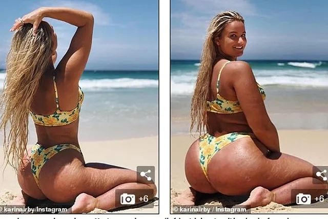 Австралийка выкладывает в Instagram фото, на которых она полнее, чем есть