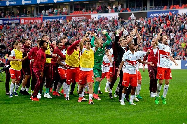 Московский «Спартак» — чемпион России по футболу