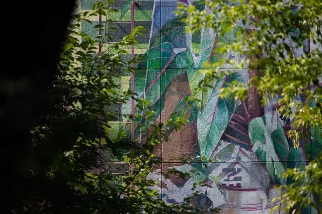 Новая работа от фестиваля STENOGRAFFIA появилась в Харитоновском парке