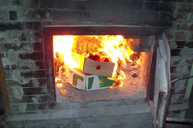 В Кольцово готовы печи для уничтожения санкционных продуктов