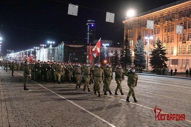 В Росгвардии рассказали о подготовке к Параду Победы в Екатеринбурге