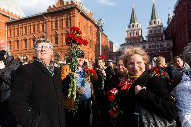 Вместе веселей. Собкор «Вестей» оговорился на митинге в память о жертвах теракта