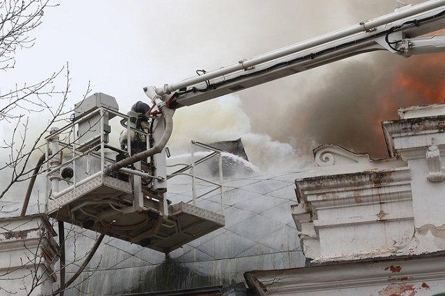 Врачи рассказали о состоянии пациента, прооперированного во время пожара в кардиоцентре
