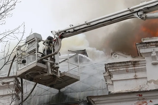 Врачи рассказали о состоянии пациента, прооперированного во время пожара в кардиоцентре