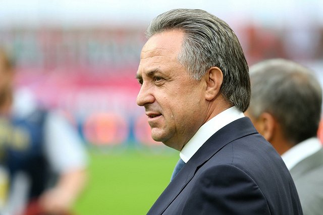 Медведев поздравил Мутко на «ломаном» английском, а Путин подарил разговорник