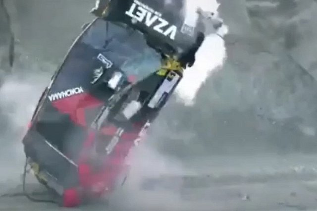 Автомобили перевернулись в воздухе: в Асбесте на ралли произошли две жёсткие аварии