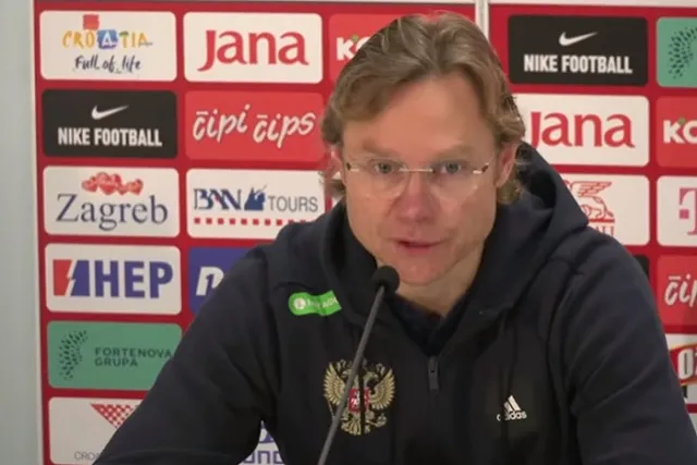 «Не было желания получать мяч». Карпин объяснил причину поражения сборной России от Хорватии