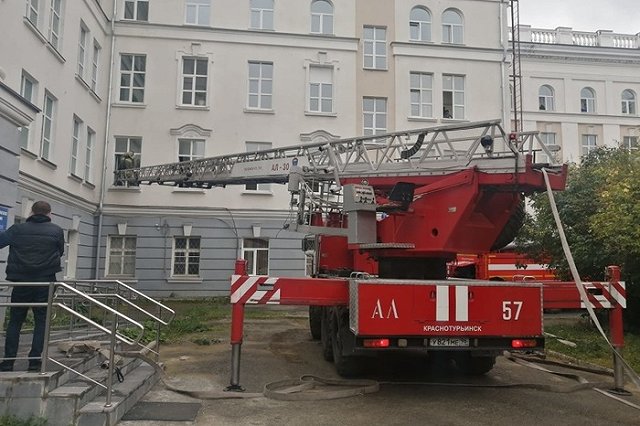 В свердловской больнице при пожаре погиб пациент