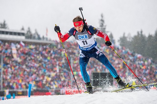 Уральский биатлонист Шипулин взял серебро на этапе Кубка мира в Ханты-Мансийске