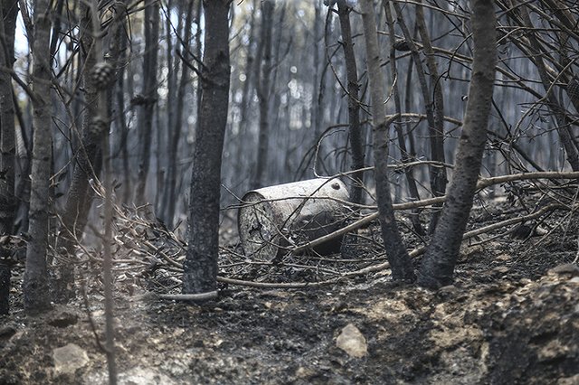 Бездомный заживо сгорел во время пожара в коллекторе в Каменске-Уральском