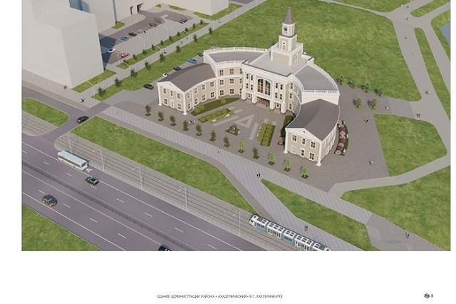 «Своя башня с часами». В Академическом началось строительство здания администрации района