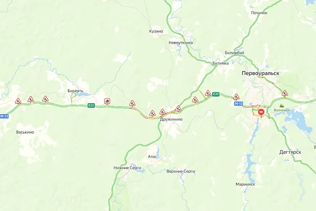 Стоим всю ночь: водители пришли в ужас от пробки на Пермском тракте