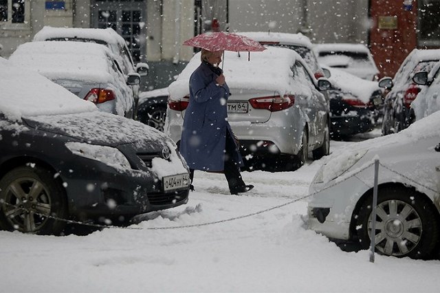 На Ямале выпал снег
