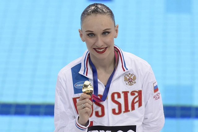 В Лондоне синхронистка Наталья Ищенко взяла «золото» в сольной программе