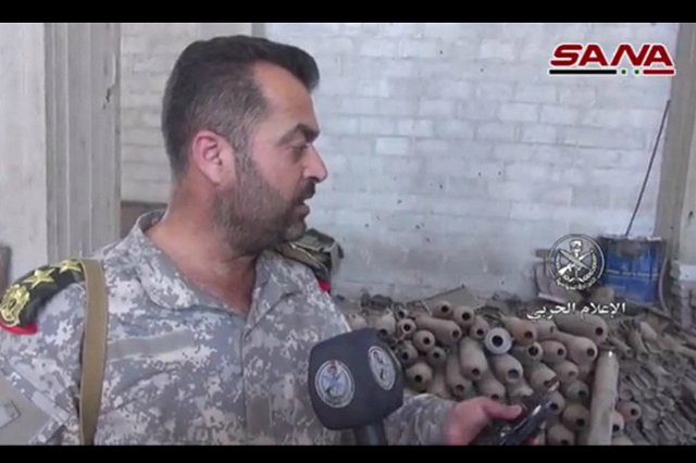 Сирийская армия обнаружила химическую лабораторию боевиков