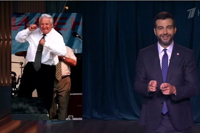 Иван Ургант пошутил по поводу недавнего танца Дональда Трампа