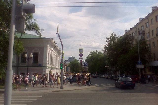 В Екатеринбурге после финальной игры ЧМ ночью убрали бесплатные туалеты