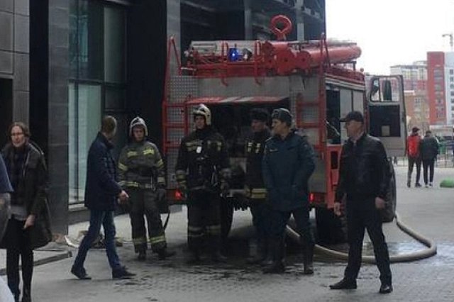 В Екатеринбурге эвакуировали Clever Park