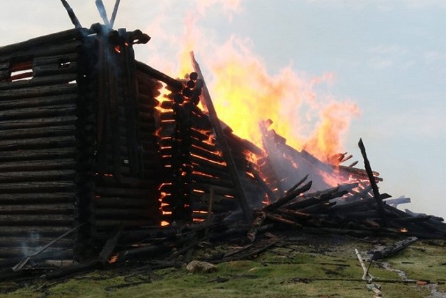 В уничтожении старинной церкви в Кондопоге заподозрили 15-летнего сатаниста