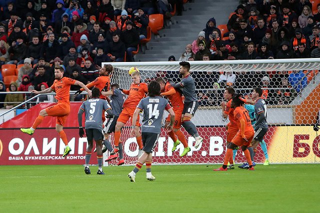 «Урал» обыграл тульский «Арсенал» в сегодняшнем матче