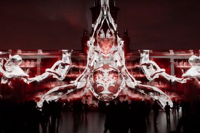 В Екатеринбурге на здании администрации устроят эффектное световое шоу