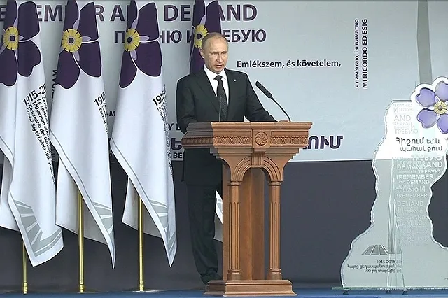 Турция осудила Путина за слова о геноциде армян