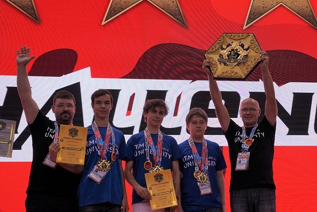 Российские школьники завоевали «золото» робототехнического турнира в Китае