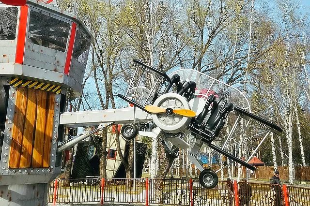 В парке Маяковского появился новый аттракцион