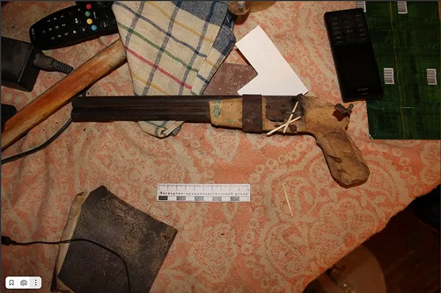 У свердловчан изъяли боевое оружие и взрывчатку