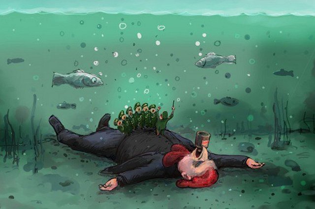 Карикатурист с Украины поглумился над катастрофой Ту-154