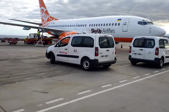 Самолет авиакомпании SkyUp получил запрет на вход в воздушное пространство Украины