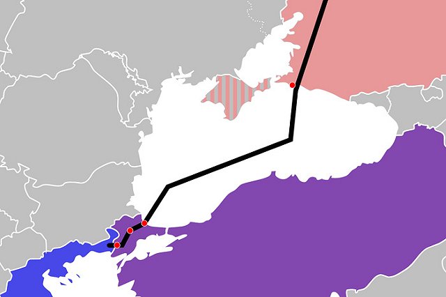 Строительство российской части «Турецкого потока» завершено