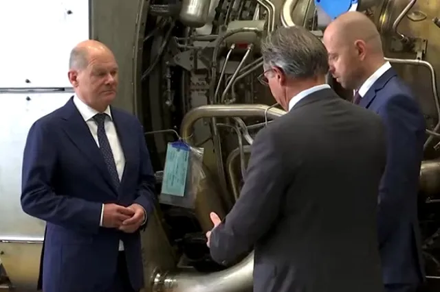 Путин прокомментировал фото Шольца у турбины для «Северного потока»