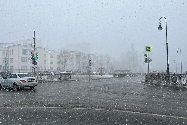 Екатеринбург в марте «перевыполнил» климатическую норму по осадкам