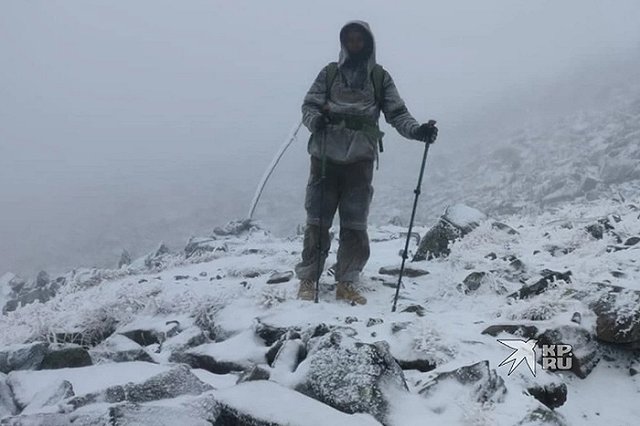 Свердловский турист едва не замёрз насмерть, желая записать видео сыну на вершине «Конжака»