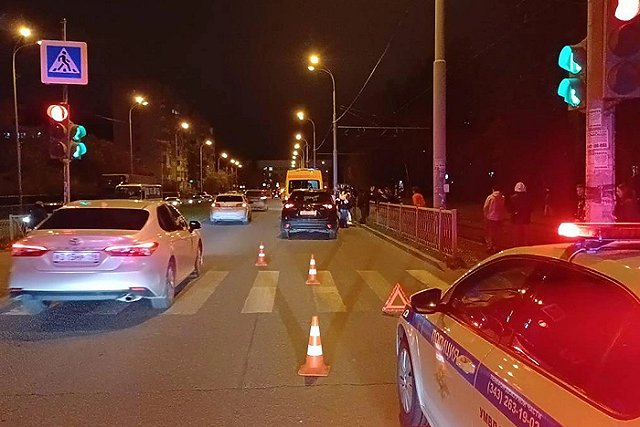 В Екатеринбурге 4-летнего ребёнка сбила машина