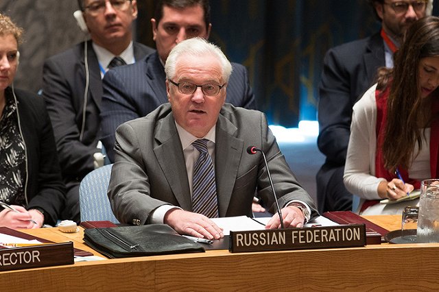 Чуркин пожаловался «на командование Обамы» в здании ООН