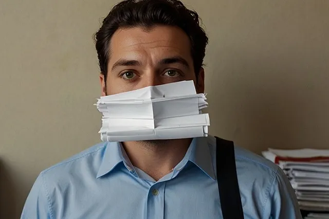 Россиянин съел своё уголовное дело во время допроса