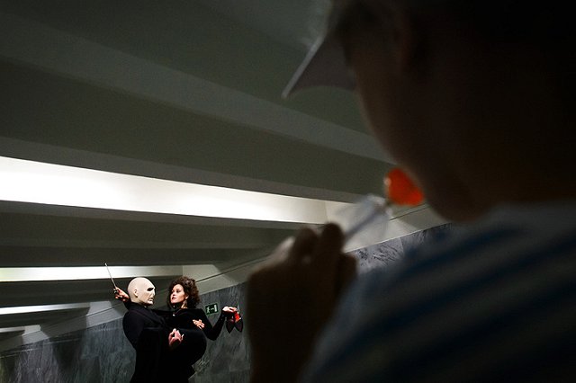 В метро Екатеринбурга заметили Волан-де-Морта