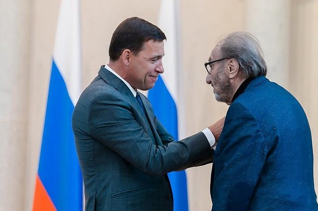 Художник Волович стал почетным жителем Свердловской области