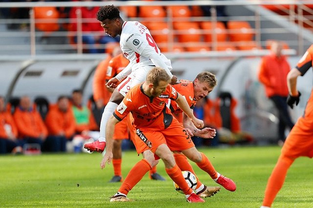 «Урал» победил «Спартак» на официальном открытии «Екатеринбург Арены»