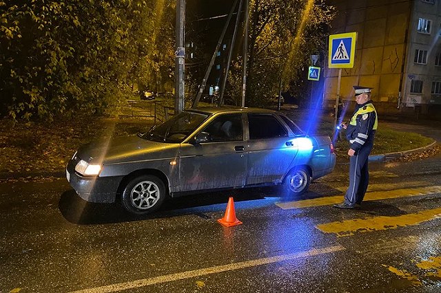 Злостный нарушитель сбил в пьяном виде пожилую женщину