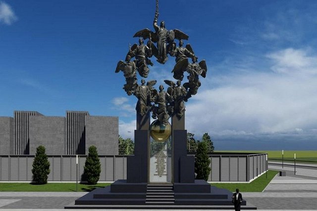 В Екатеринбурге установят 16-метровую православную скульптуру