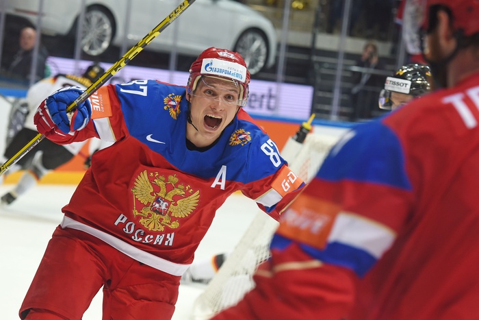 Сборная России по хоккею обыграла Германию и вышла в полуфинал чемпионата мира