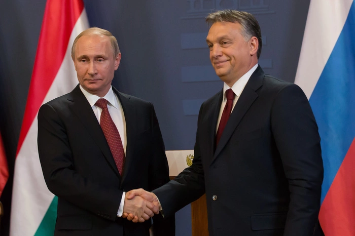 Путин прибыл с визитом в Венгрию