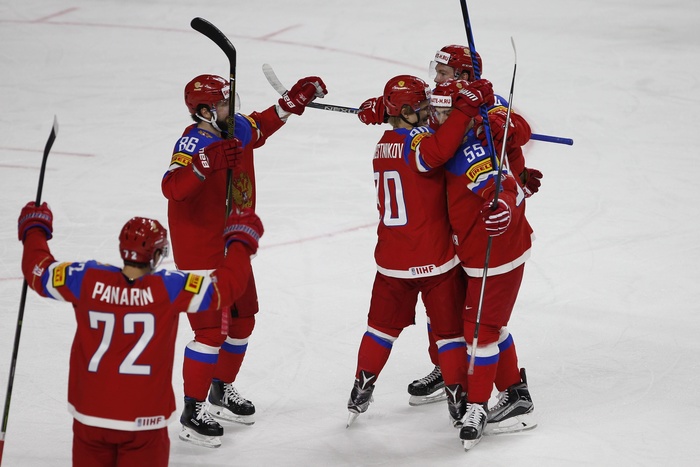 Сегодня сборная России по хоккею сыграет первый матч на ЧМ в Дании